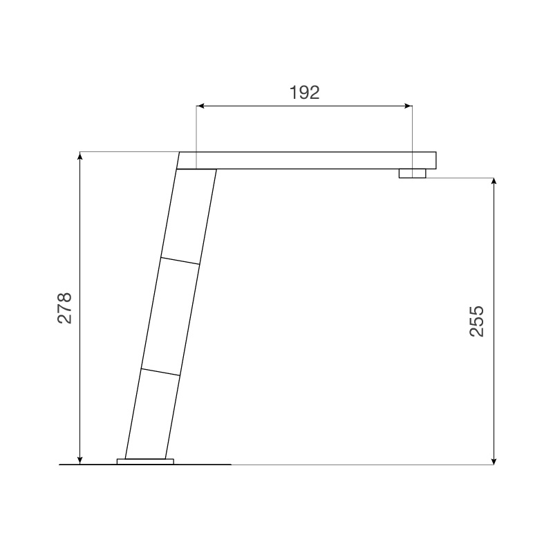 Bản vẽ kỹ thuật Vòi rửa bát MALLOCA K131CR nóng lạnh