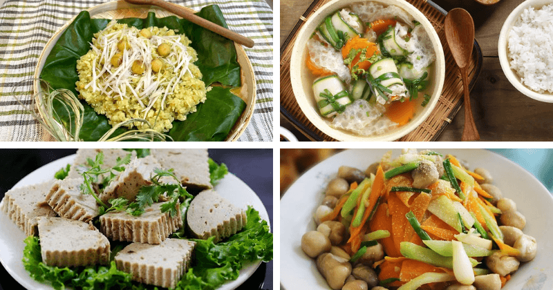 Thực đơn chay cúng giỗ số 1