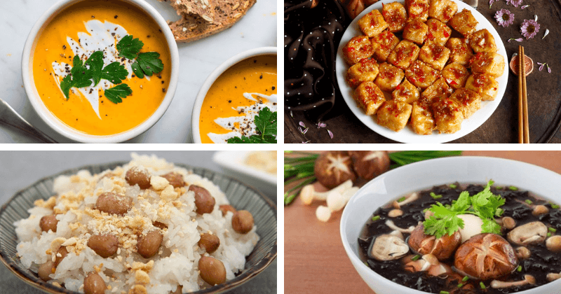Thực đơn món chay cúng giỗ số 6