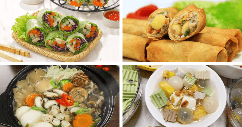 Thực đơn món chay đãi đám giỗ số 7