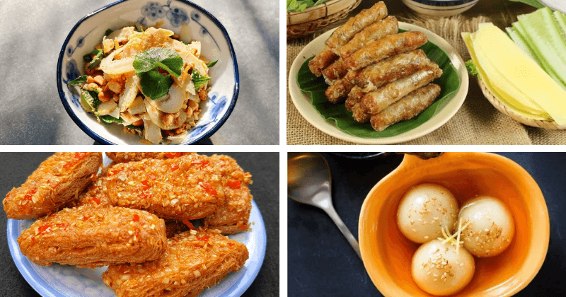 Thực đơn món chay đãi đám giỗ số 2