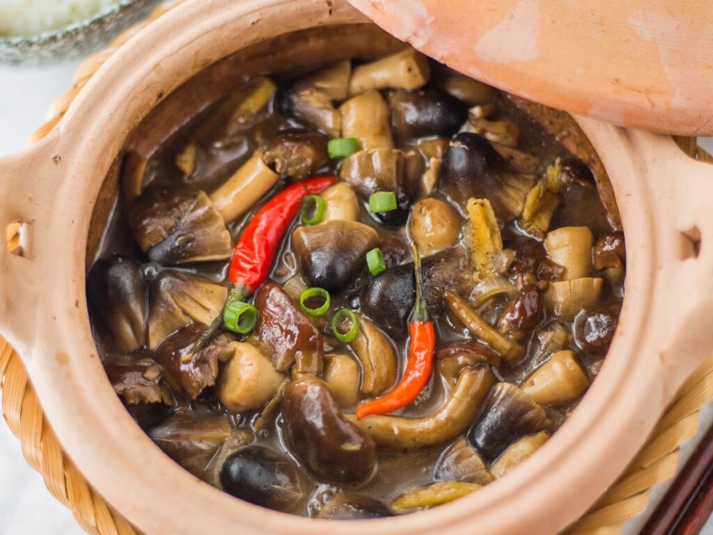 Các món kho chay mặn mà