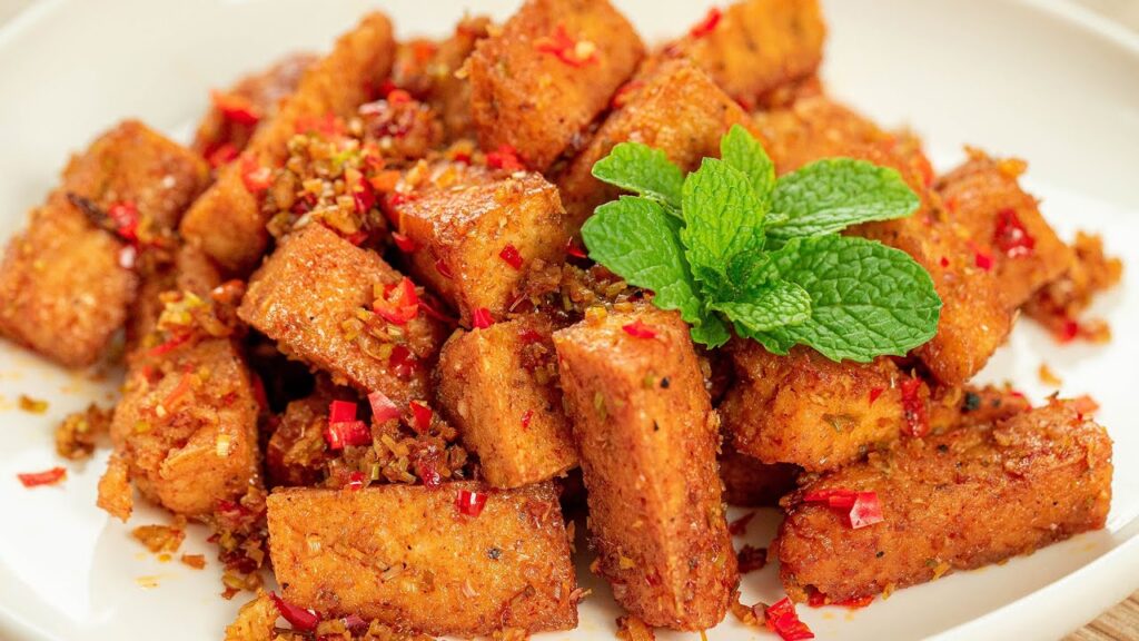 Đậu hũ kho sả ớt là một trong các món kho chay ngon nhất
