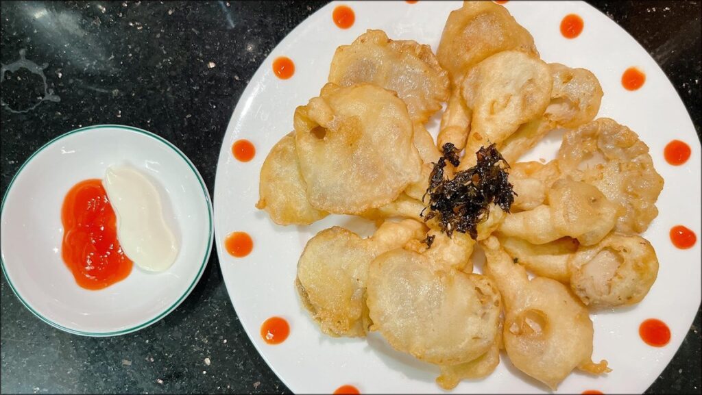 Nấm bào ngư chiên giòn thơm ngon