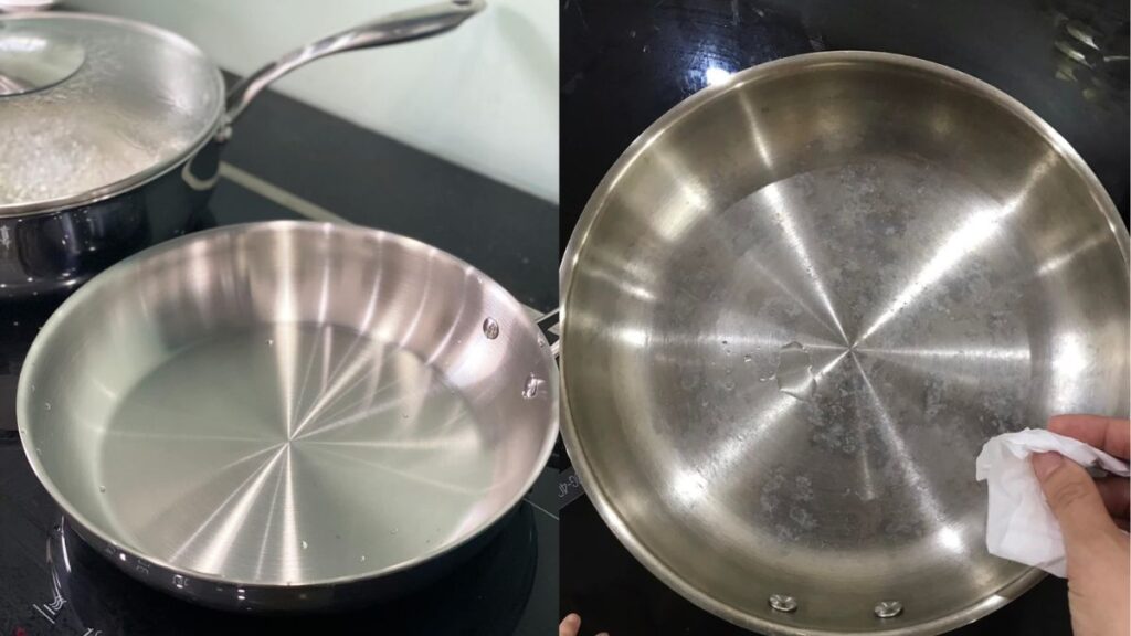 Chảo inox 304 có tốt không? Top hãng tốt & cách tôi chảo chuẩn 4 Cách tôi chảo inox 304
