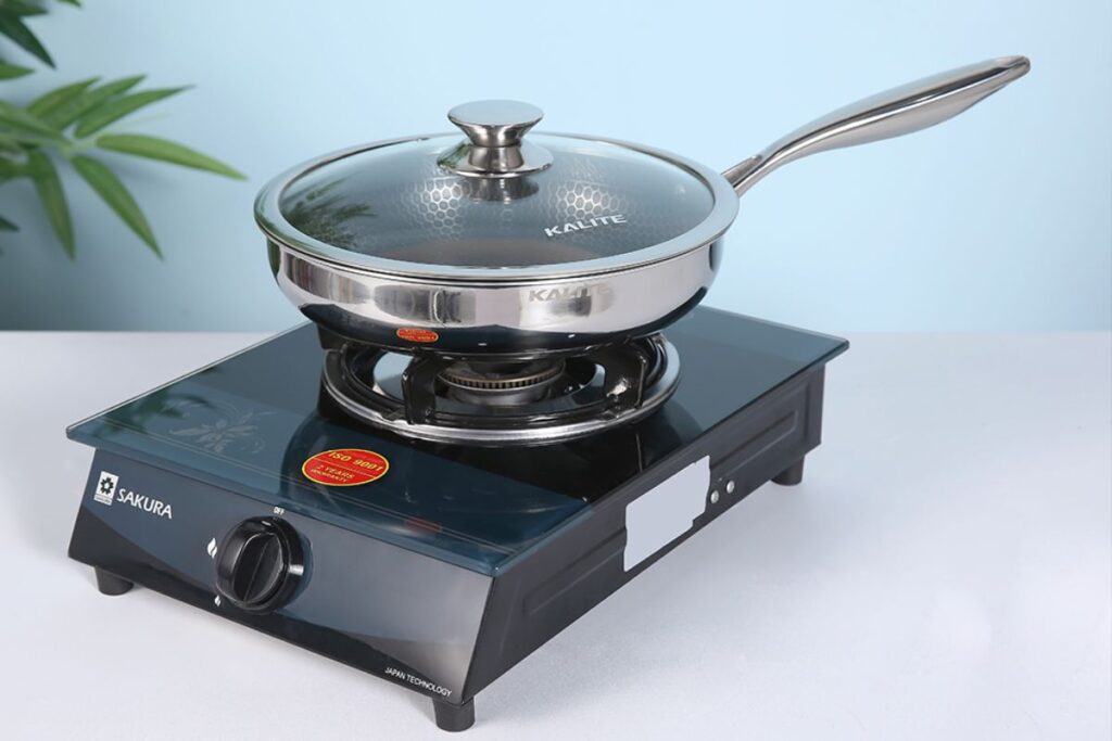 Chảo inox 304 có tốt không? Top hãng tốt & cách tôi chảo chuẩn 7 Chảo inox 304 Kalite
