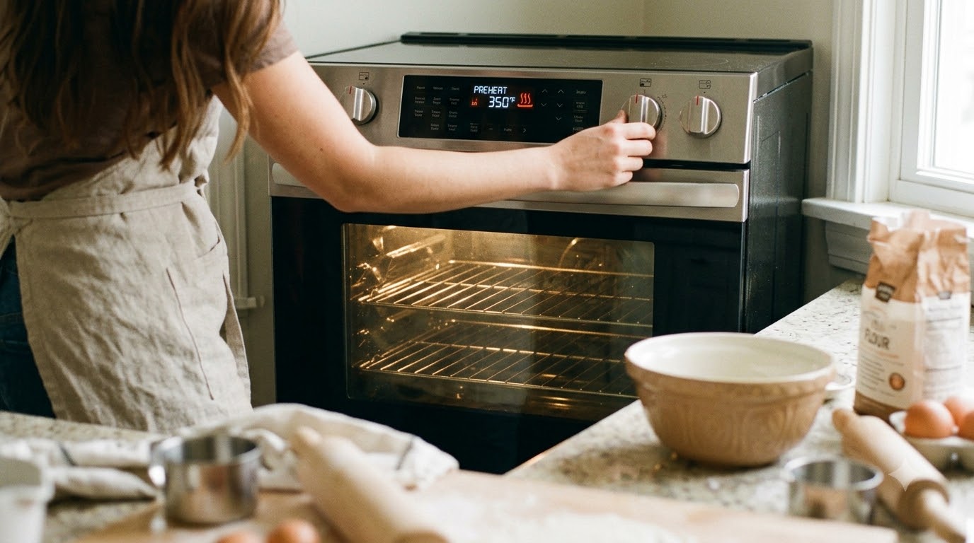 Hướng dẫn các bước thực hiện cách làm nóng lò nướng đúng chuẩn Hướng dẫn các bước thực hiện cách làm nóng lò nướng đúng chuẩn